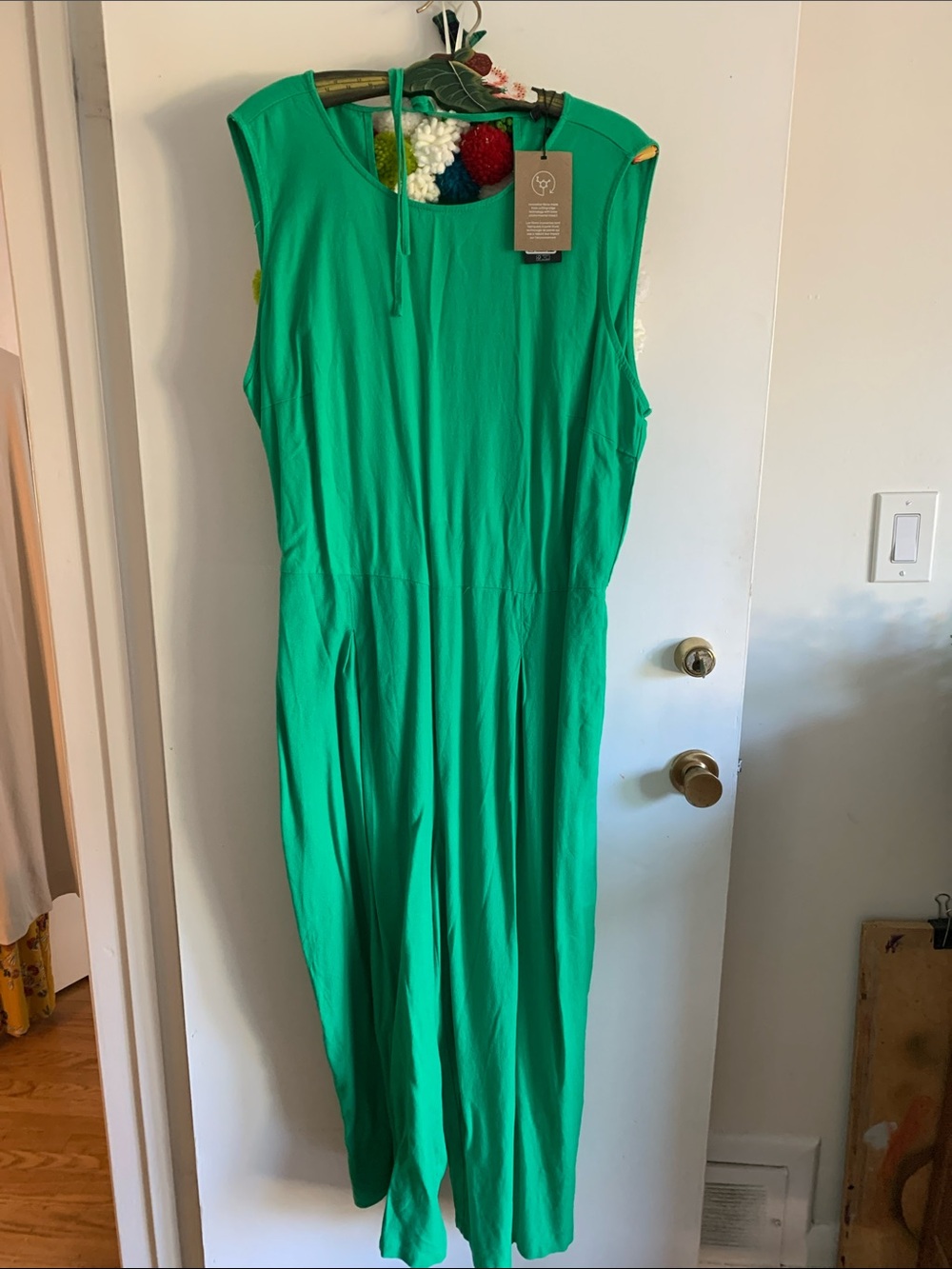 Vero Moda Emerald Green Sleeveless Jumpsuit